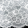Elastic lace 140mm/1m white 3924