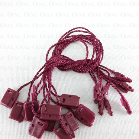 Manual seals, burgundy, 16 cm / 200 pcs 3942