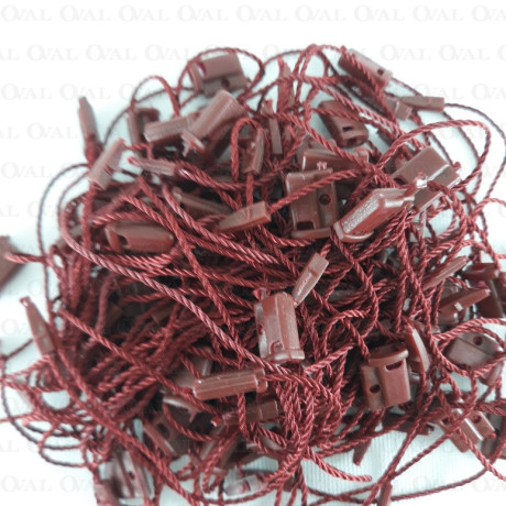 Plomby ręczne bordo 16cm/200szt  3942