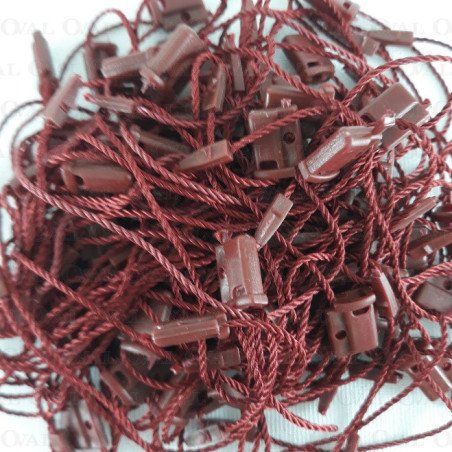 Plomby ręczne bordo 16cm/200szt  3942