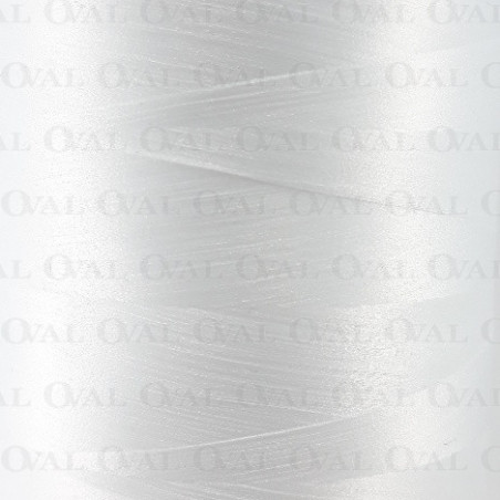 Elastic threads 10,000 m, skeins, white 3976