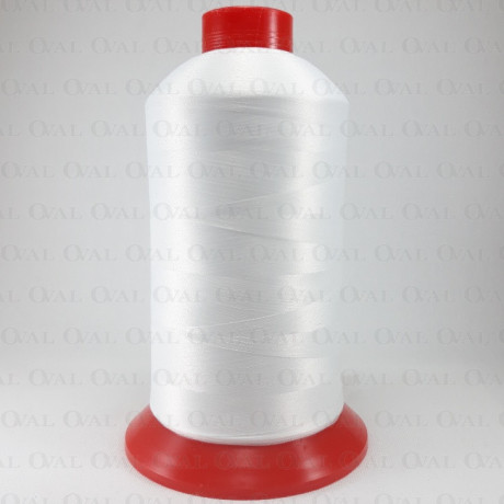 Elastic threads 10,000 m, skeins, white 3976