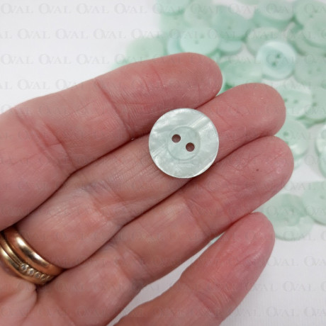 Polyester button 15.20mm / 144 or 500pcs 538