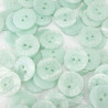 Polyester button 15.20mm / 144 or 500pcs 538