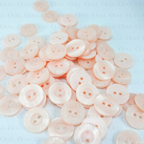 Polyester button 15.20mm / 144 or 500 pcs 639
