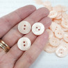 Polyester button 15.20mm / 144 or 500 pcs 639