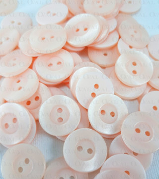 Polyester button 15.20mm / 144 or 500 pcs 639