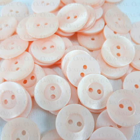 Polyester button 15.20mm / 144 or 500 pcs 639