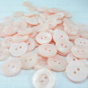 Polyester button 15.20mm / 144 or 500 pcs 639