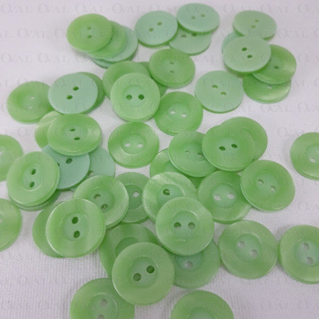 Polyester button 15.5mm / 144 pcs 3979
