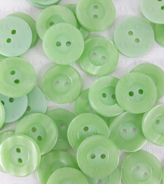 Polyester button 15.5mm / 144 pcs 3979