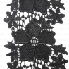 Lace 90mm /1m black 2160
