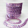 Sequins on tape 10 yard lilac 3983