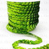 Sequins on tape 10 yards green 3984