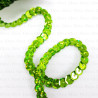 Sequins on tape 10 yards green 3984