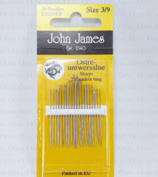 Pack of 20 needles John James 532