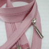 Zip *3 separating 45, 50, 55 cm / 50 pcs pink 3988