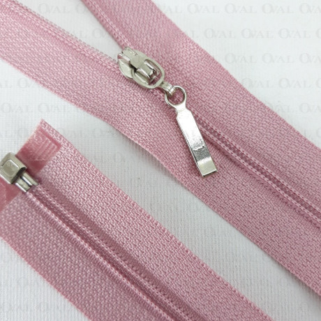 Zamek  rozdzielczy  55cm    róż  3988