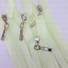 Zip *3 open-end 50cm, 55cm / 50pcs green 3989