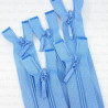 Zip *3 separating 45.50cm blue 3996