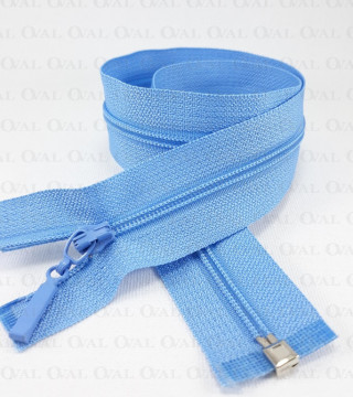 Zip *3 separating 45.50cm blue 3996
