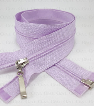 Distribution zip *3 55.50cm purple 3997