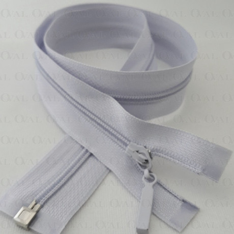 Zip  *3 separating 50cm pale violet 3998