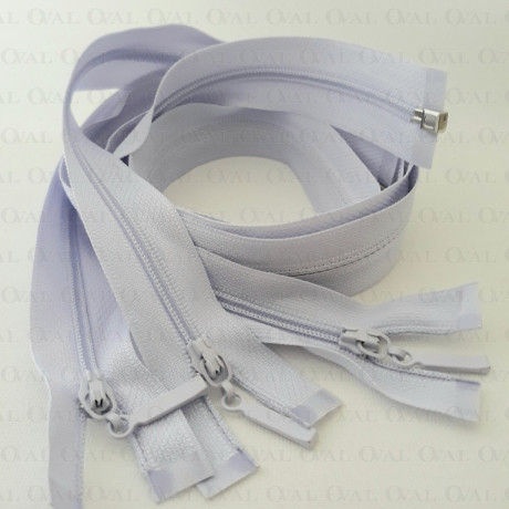 Zamek  rozdzielczy  50cm /50szt  blady fiolet  3998