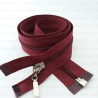 Zip *3 divisible 55cm /50pcs burgundy 3999