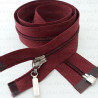 Zip *3 divisible 55cm /50pcs burgundy 3999