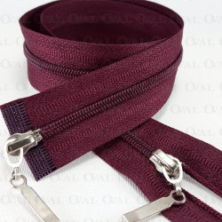 Zamek rozdzielczy góra/dół 50cm, 55cm /50szt burgund 4000 Zamek rozdzielczy góra/dół 50cm, 55cm /50szt burgund 4000