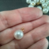 Pearl button 8mm/144pcs 4002