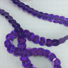 Sequins on tape 10 yards purple 4005