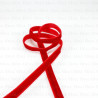 Velvet ribbon red 6mm/25 yards 4008
