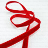 Velvet ribbon red 6mm/25 yards 4008