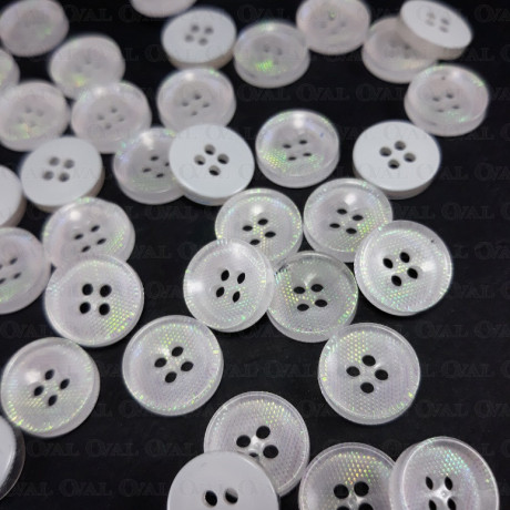 Guzik opalizujący 12,5mm/100szt   3885