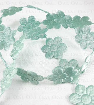 Satin ribbon flowers 25mm/1m 2407