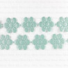 Satin ribbon flowers 25mm/1m 2407