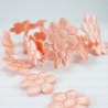 Satin ribbon flowers 25mm/1m 2408