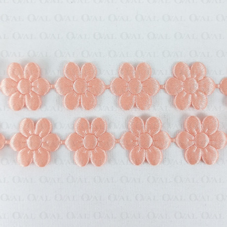Satin ribbon flowers 25mm/1m 2408