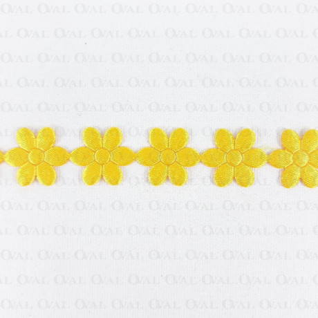 Satin ribbon flowers 20mm/1m 154