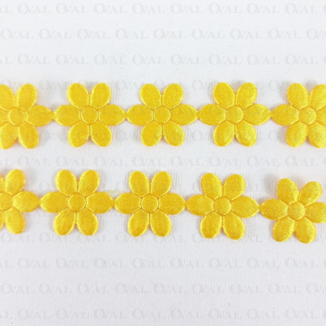 Satin ribbon flowers 20mm/1m 154