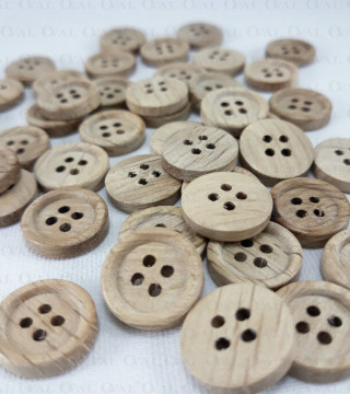 Guziki drewniane 15mm/  200szt   4016