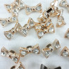 Button bow 16mm / 10 or 100 pcs 4017