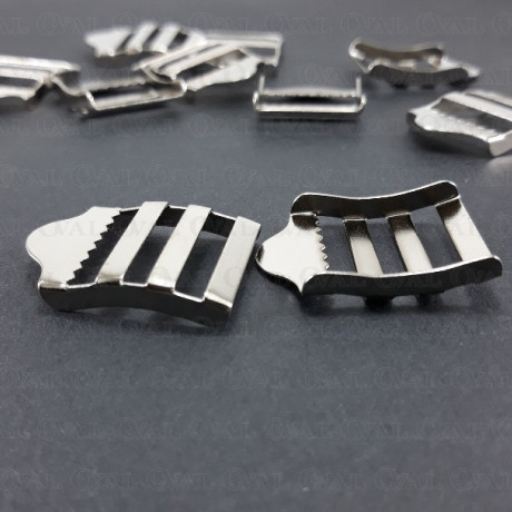 Metal adjuster 20mm/100 or 1000 pcs 4018