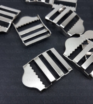 Metal adjuster 20mm/100 or 1000 pcs 4018