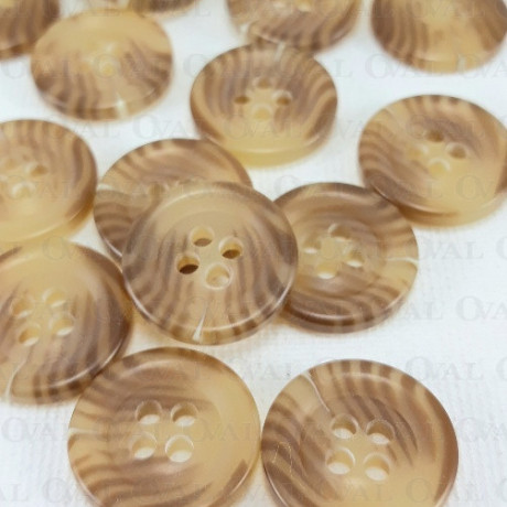 Polyester button 15mm / 10 or 100 pcs 745