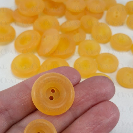 Polyester button 15mm, 20mm / 10 or 144 pcs 4022