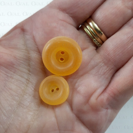 Polyester button 15mm, 20mm / 10 or 144 pcs 4022