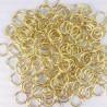 Strap rings 6, 8, 10, 12, 16 mm / 200 pcs gold 2619 E